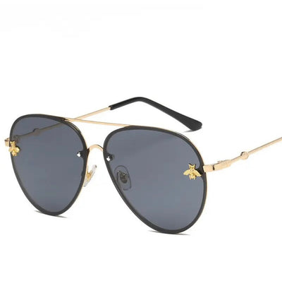 Santorini Sunglasses (Black) - Festigirl