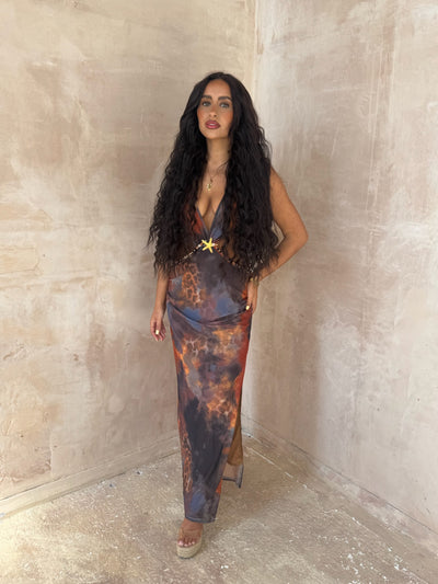 Gold Starfish Maxi - Festigirl